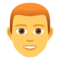 Mann: Rotes Haar