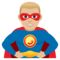 Superheld: Mittelhelle Hautfarbe