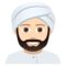 Mann Mit Turban: Helle Hautfarbe