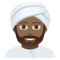 Mann Mit Turban: Mitteldunkle Hautfarbe