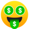 Gesicht Mit Dollarzeichen
