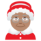 Weihnachtsfrau: Mittlere Hautfarbe