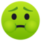 Würgendes Gesicht