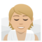 Person In Dampfsauna: Mittelhelle Hautfarbe