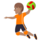 Handballspieler(In): Mittlere Hautfarbe