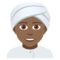 Person Mit Turban: Mitteldunkle Hautfarbe