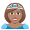 Prinzessin: Mittlere Hautfarbe