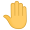 Erhobene Hand Von Hinten