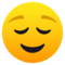 Erleichtertes Gesicht