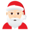 Weihnachtsmann: Helle Hautfarbe