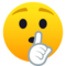 Ermahnendes Gesicht