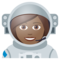 Astronautin: Mitteldunkle Hautfarbe