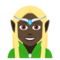 Elfe: Dunkle Hautfarbe
