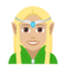 Elfe: Mittelhelle Hautfarbe
