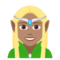 Elfe: Mittlere Hautfarbe