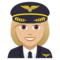 Pilotin: Mittelhelle Hautfarbe