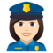 Polizistin: Helle Hautfarbe