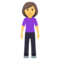 Stehende Frau