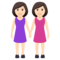 Händchen Haltende Frauen: Helle Hautfarbe