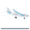 Landung Eines Flugzeugs