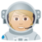 Astronaut(In): Mittelhelle Hautfarbe