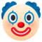 Clown-Gesicht
