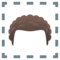 Lockiges Haar