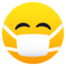 Gesicht Mit Atemschutzmaske
