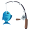 Angel Mit Fisch