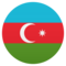 Flagge: Aserbaidschan