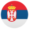 Flagge: Serbien