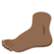 Fuß: Mitteldunkle Hautfarbe