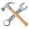 Hammer und Schraubenschlüssel
