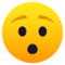 Verdutztes Gesicht