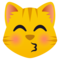Küssende Katze