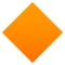 Große Orangefarbene Raute