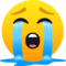 Heulendes Gesicht