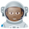 Astronaut: Mitteldunkle Hautfarbe