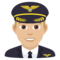 Pilot: Mittelhelle Hautfarbe