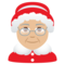 Weihnachtsfrau: Mittelhelle Hautfarbe