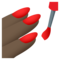 Nagellack: Dunkle Hautfarbe
