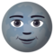 Neumond Mit Gesicht