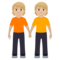 Händchen Haltende Personen: Mittelhelle Hautfarbe