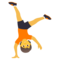 Rad Schlagende Person