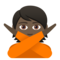 Person Mit Überkreuzten Armen: Dunkle Hautfarbe