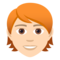 Person: Helle Hautfarbe, Rotes Haar