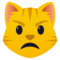 Schmollende Katze