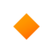 Kleine Orangefarbene Raute