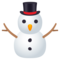 Schneemann Ohne Schneeflocken
