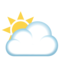 Sonne Hinter Großer Wolke